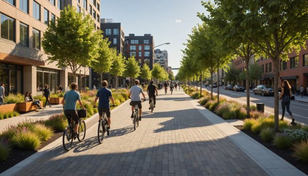 Vivre dans un éco-quartier moderne et durable
